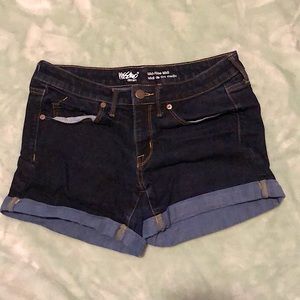 Dark Wash Jean Shorts